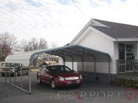 18x21 Regular Roof Double Car Carport