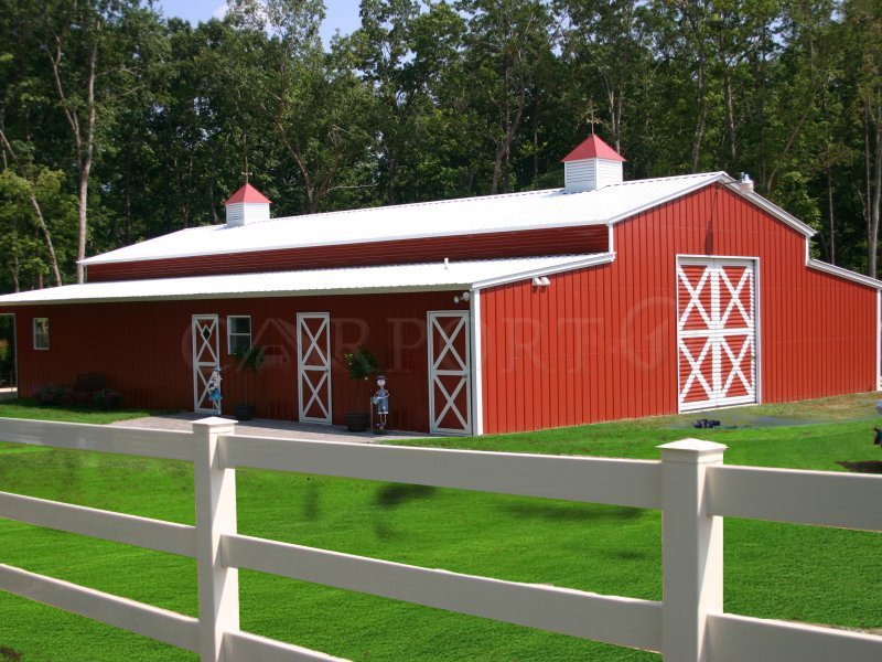 44x41 Metal Storage Barn Building