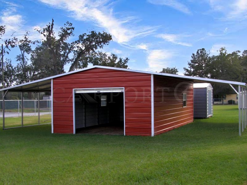 42x26 Continuous Roof Seneca Barn