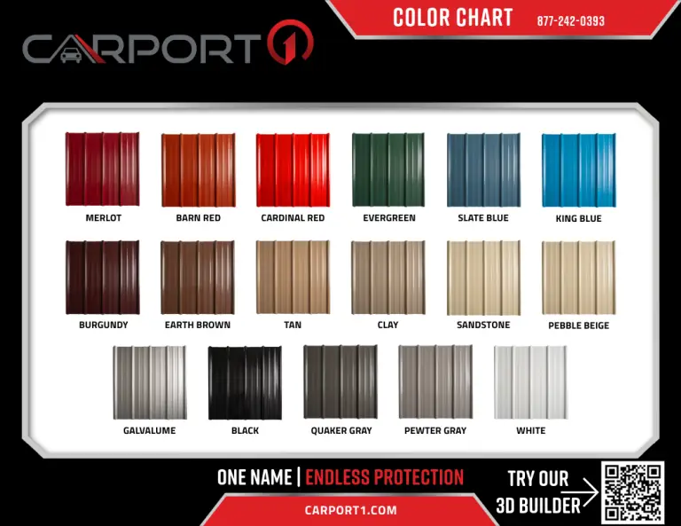 Carport1 Color Chart