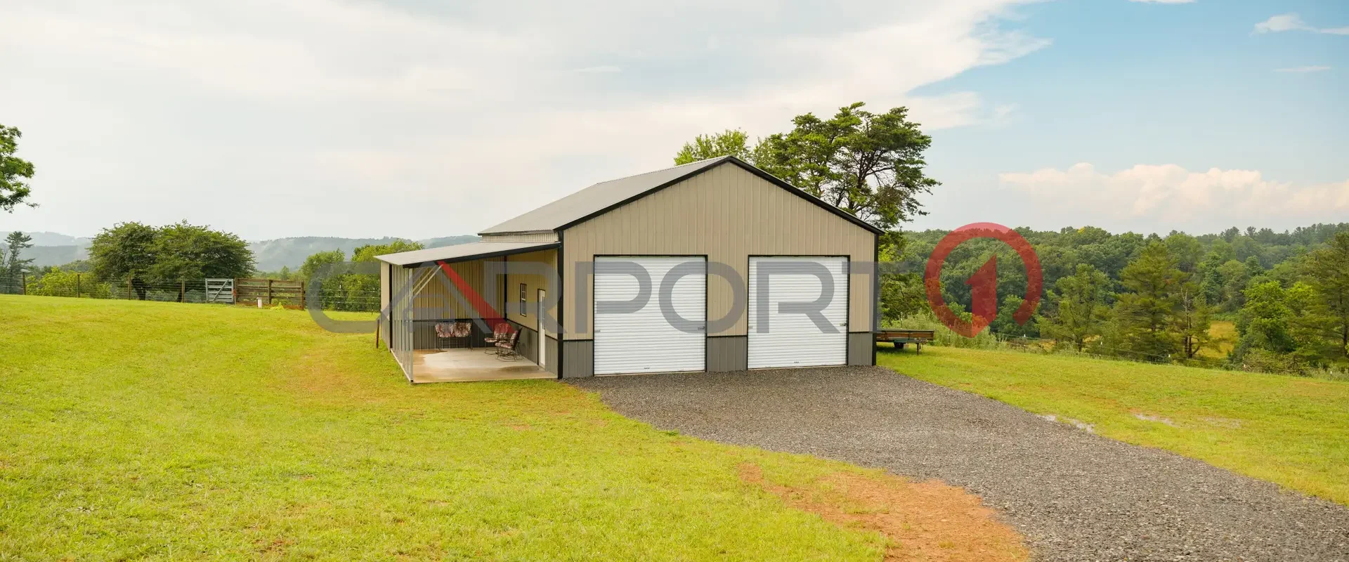 Metal Building Installation by Carport1