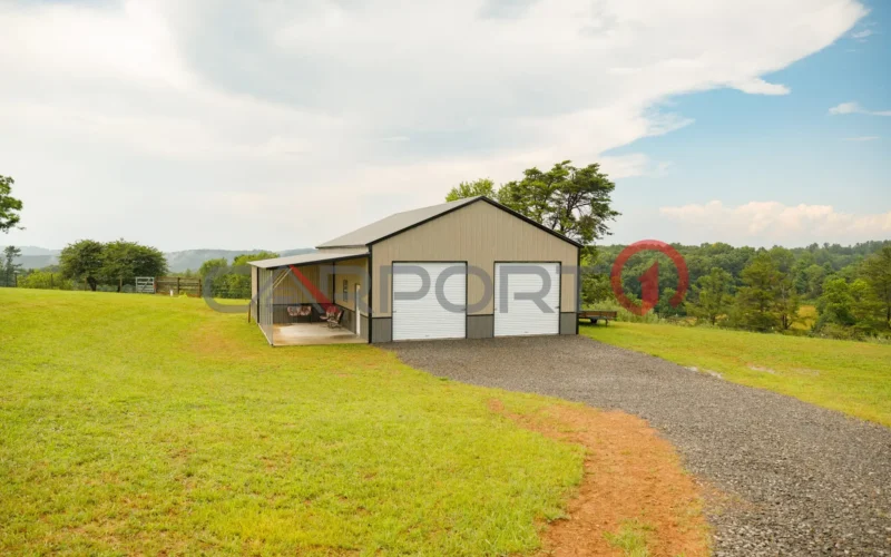 Metal Building Installation by Carport1