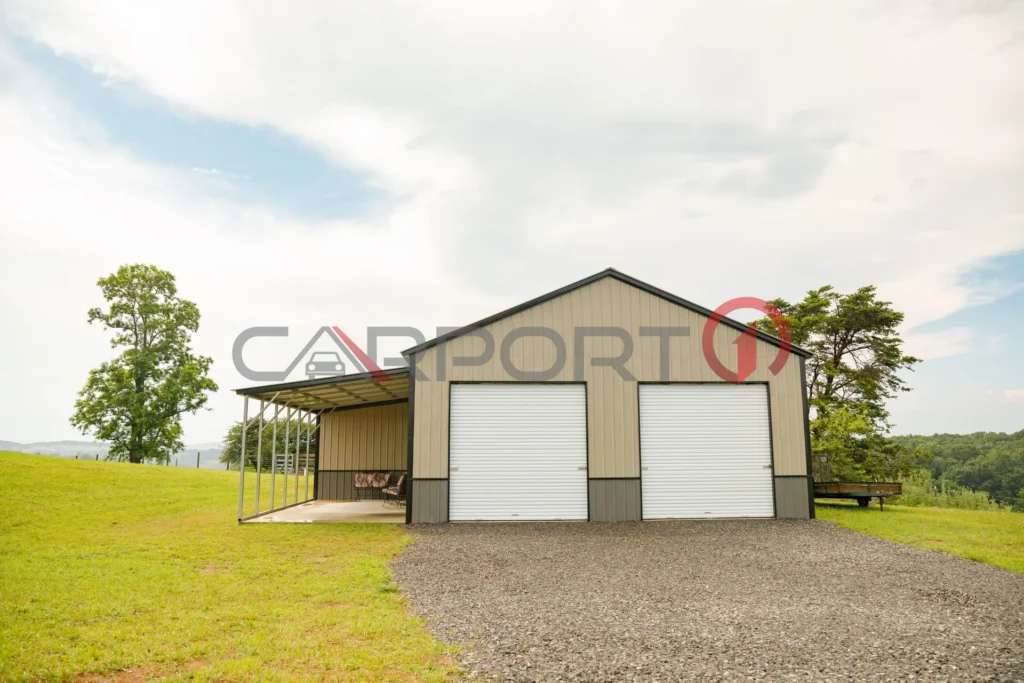 Metal Building Installation by Carport1