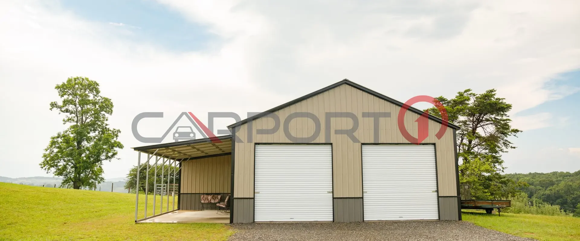 Metal Building Installation by Carport1