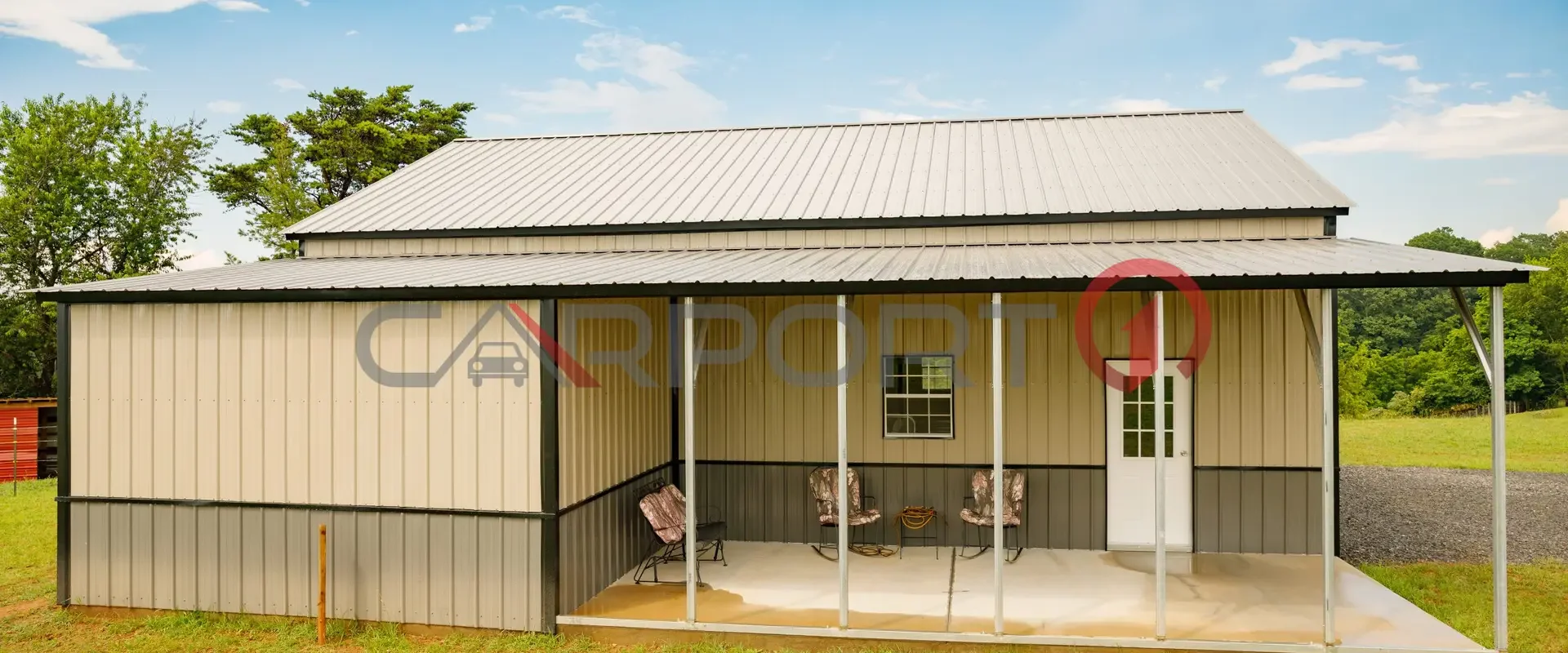 Metal Building Installation by Carport1