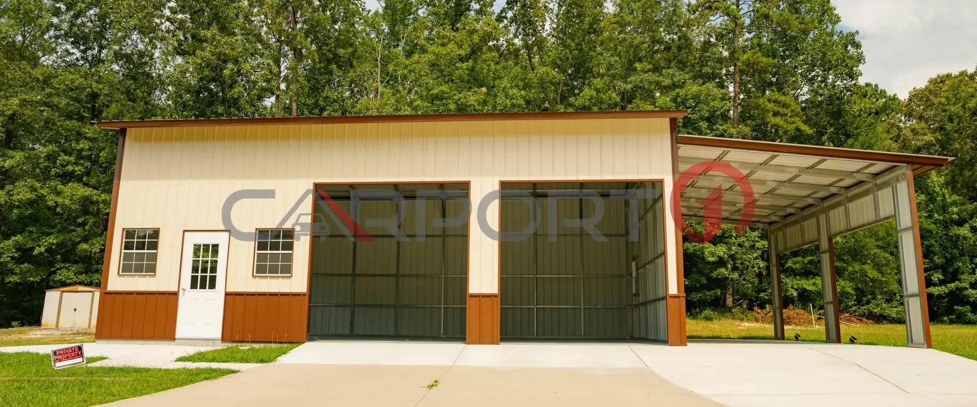 Metal Building Installation by Carport1