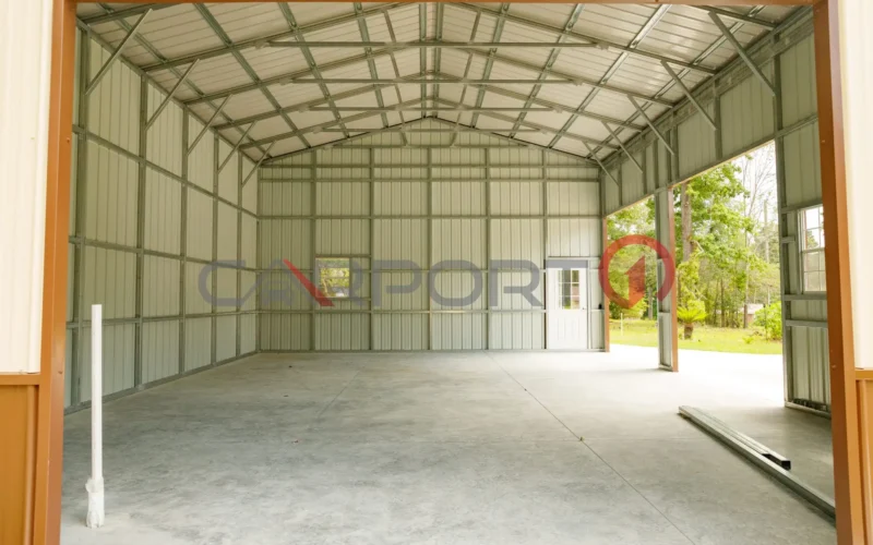 Metal Building Installation by Carport1